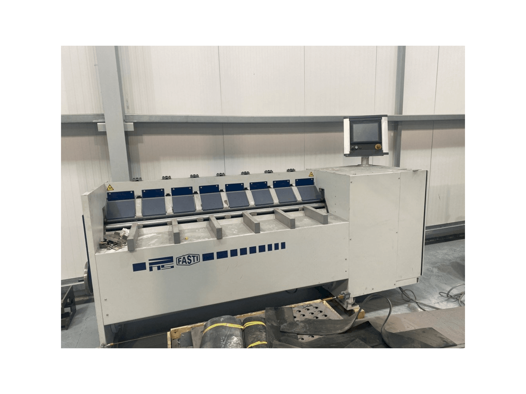 Vista frontal de la máquina Schröder Fasti Model 145