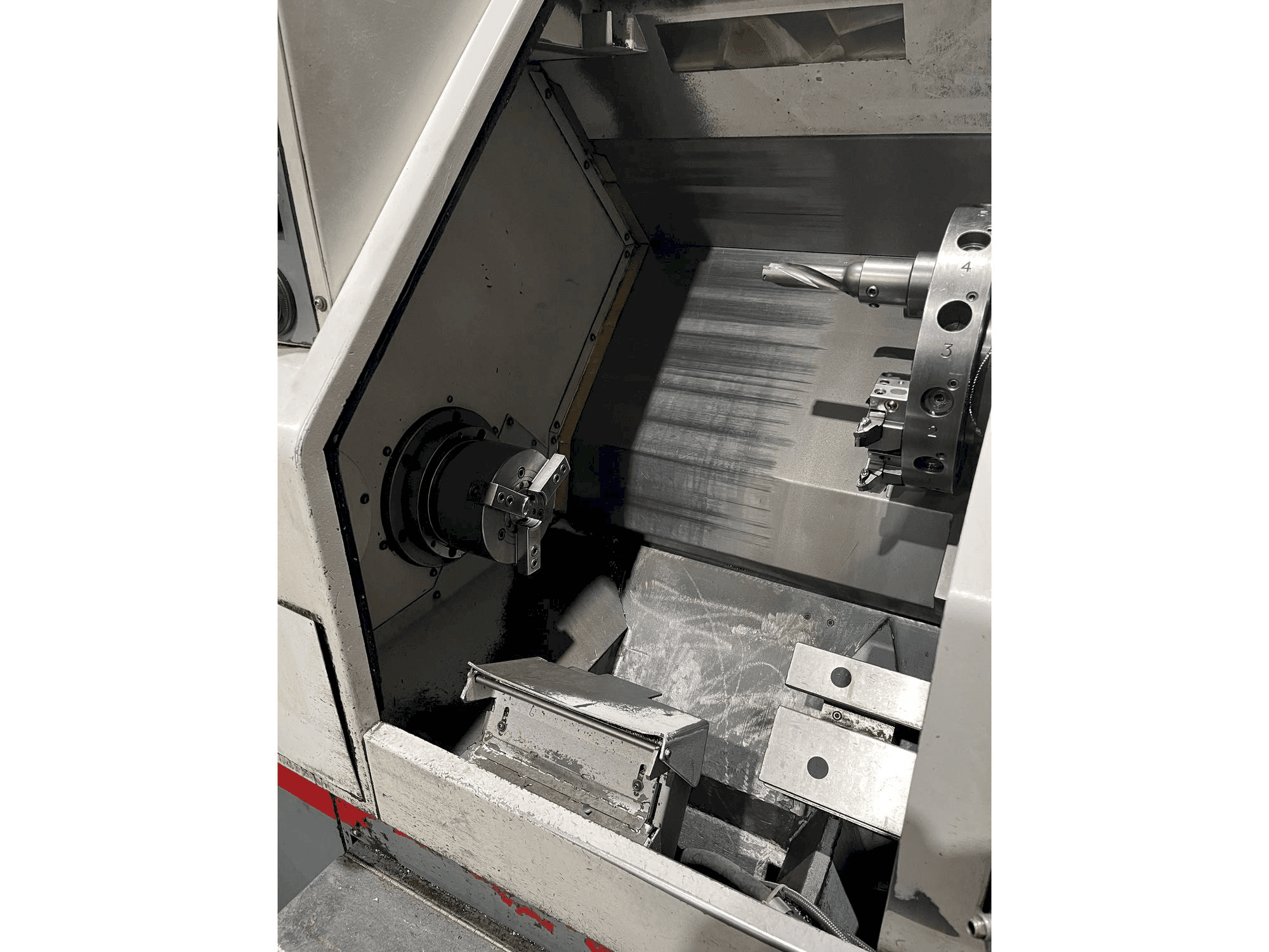 Espacio de trabajo de la máquina Cincinnati Hawk TC150