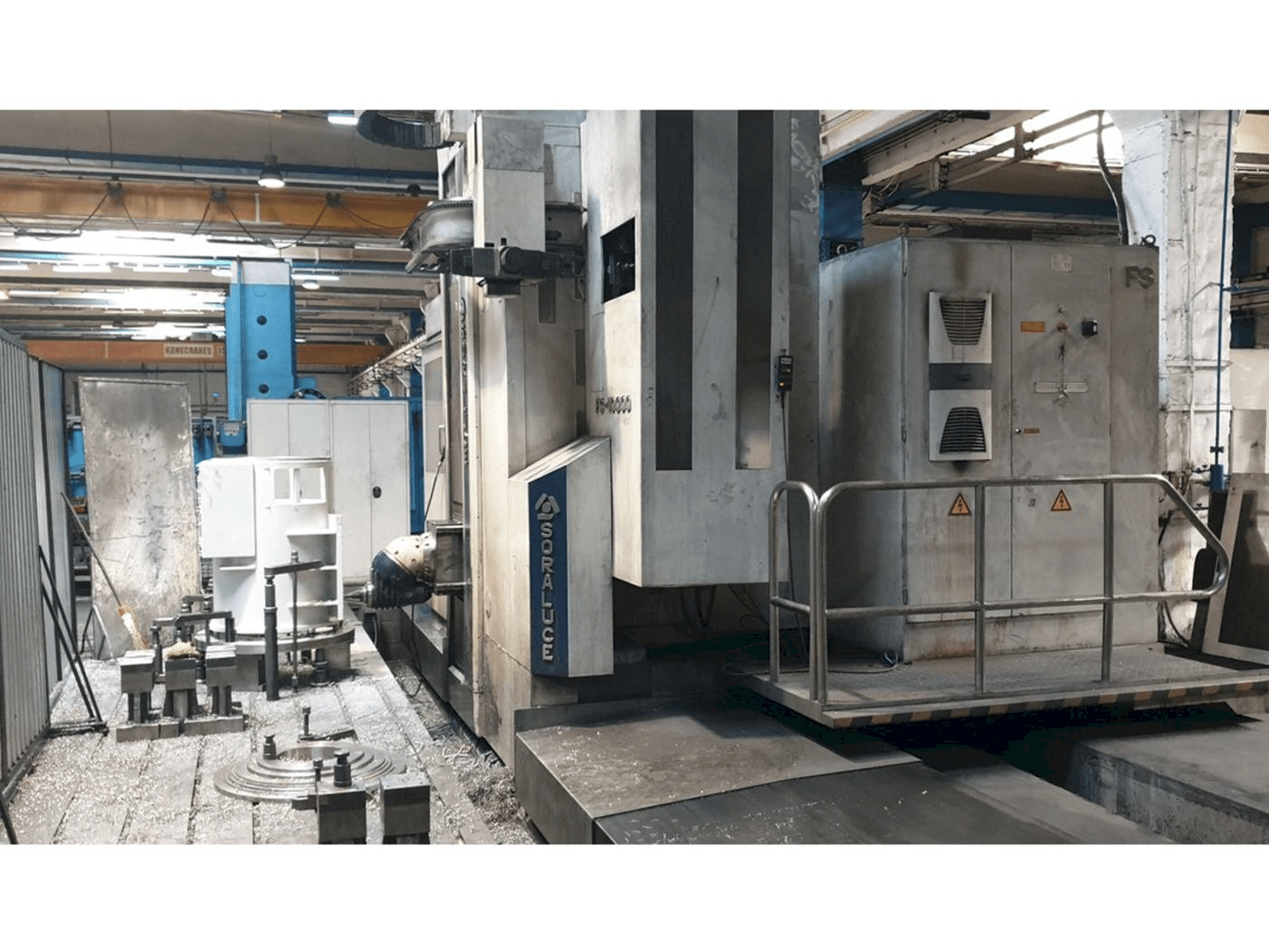 Vista frontal de la máquina Soraluce FS-10000