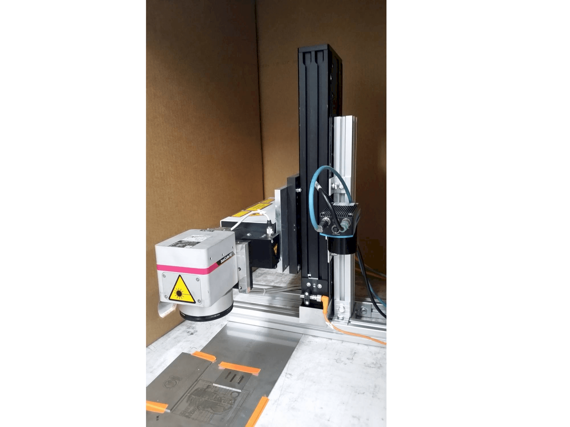 Vista frontal de la máquina Baublys IF 20 IP