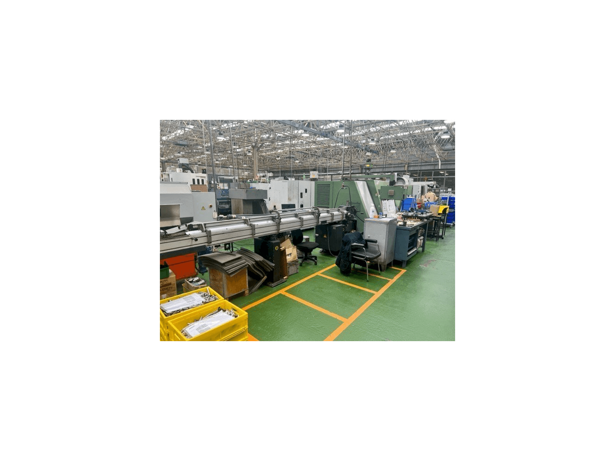 Vista frontal de la máquina DANOBAT Danumeric 650