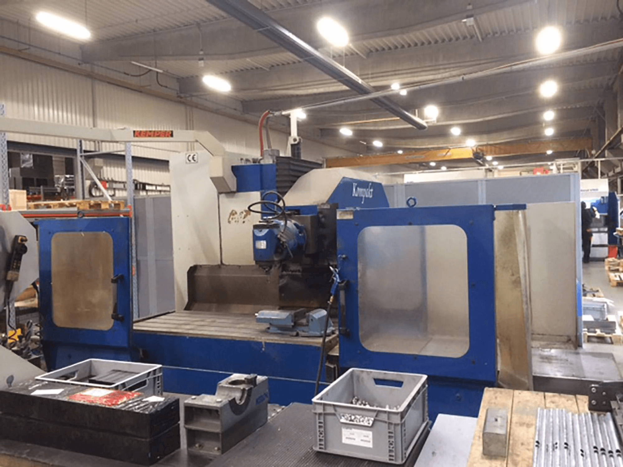 Vista frontal de la máquina MTE Kompakt