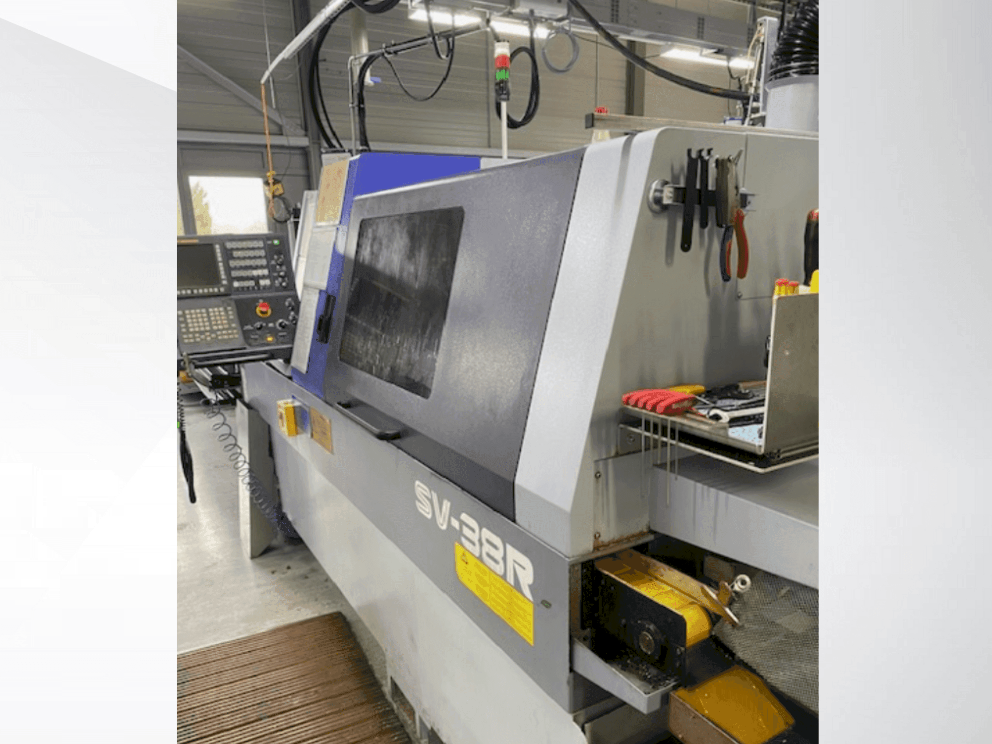 Vista frontal de la máquina Star SV-38 R