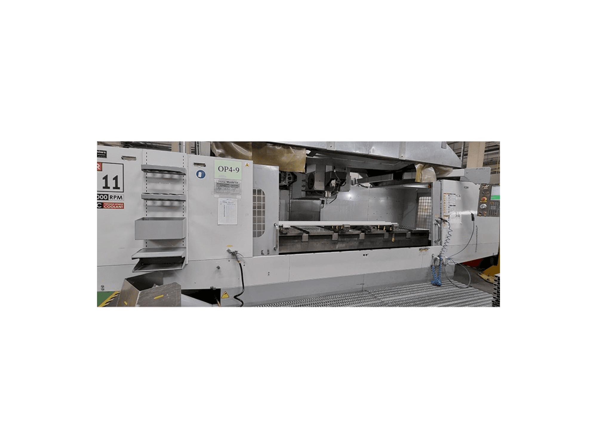 Vista frontal de la máquina HAAS VR–11BHE