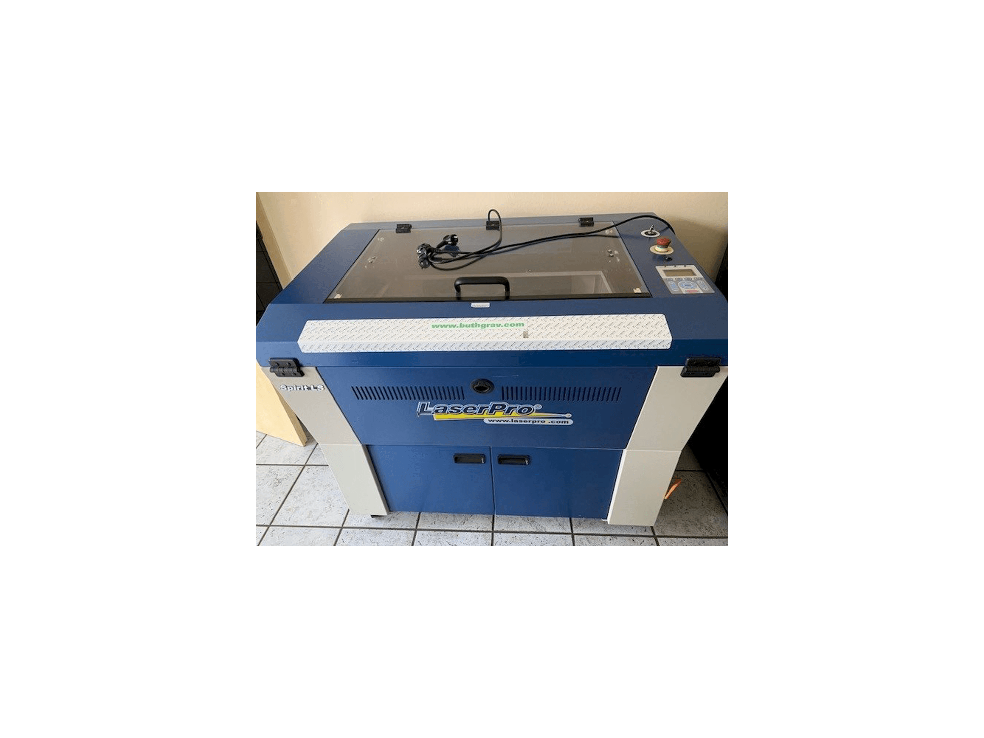 Vista frontal de la máquina BUTH Spirit LS