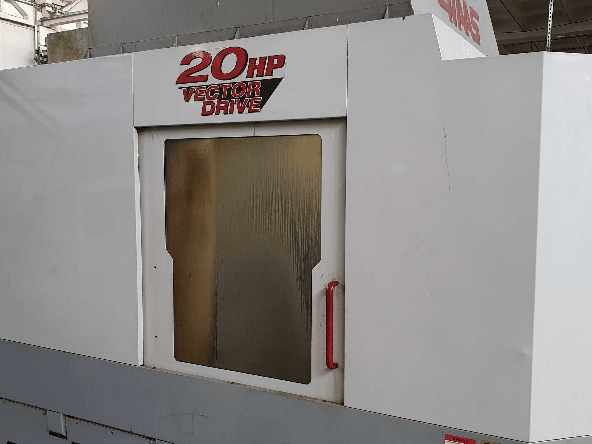 Vista frontal de la máquina HAAS HS-1RP HE