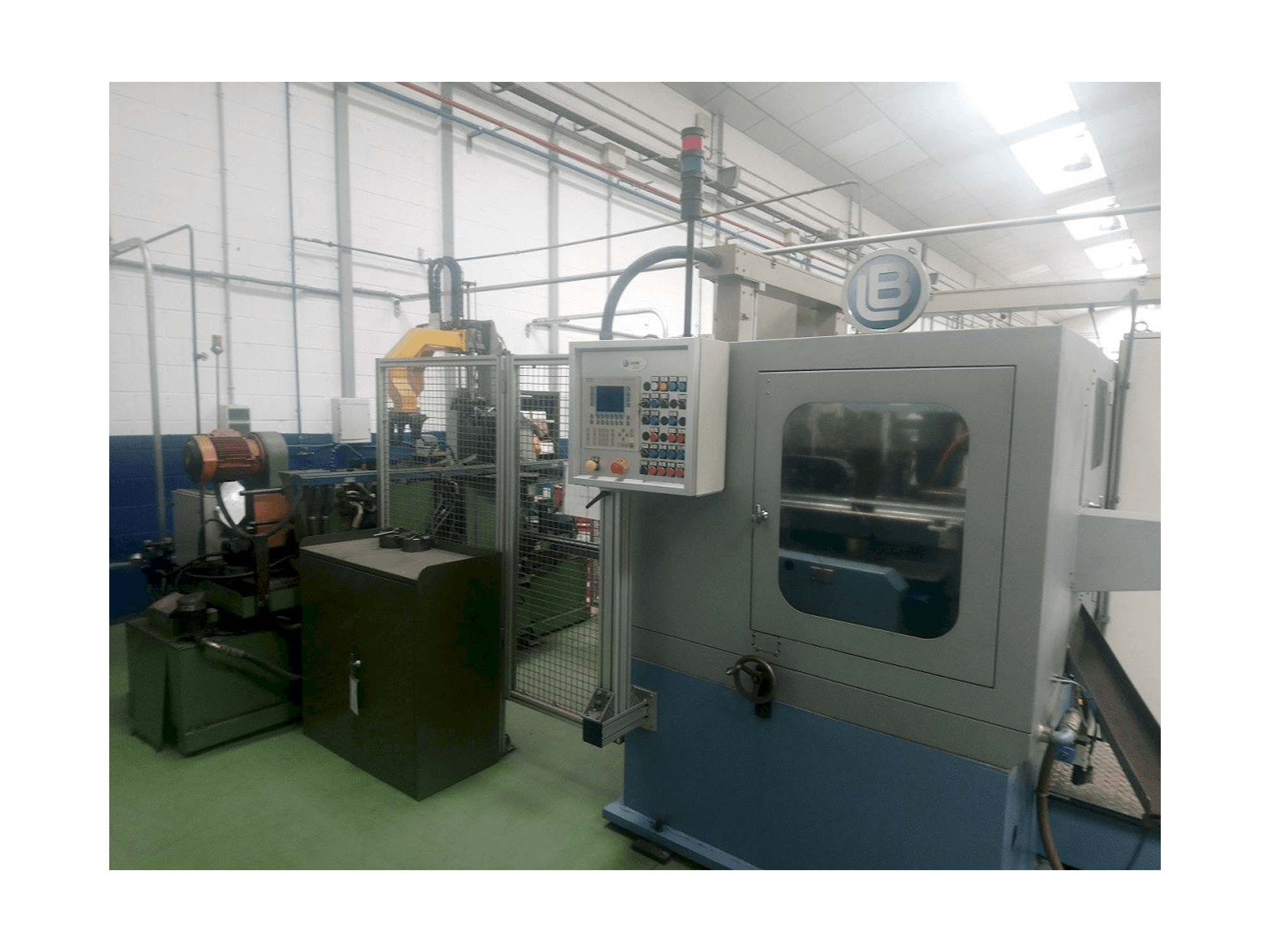 Vista frontal de la máquina Lanbi Lanbi