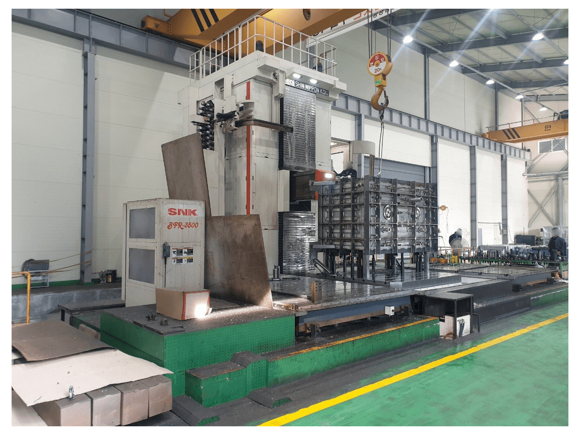 Vista frontal de la máquina SNK BFR-3500