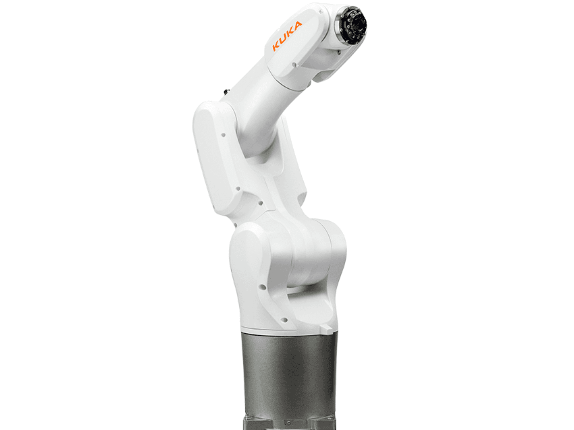 Vista frontal de la máquina KUKA KR4 R600