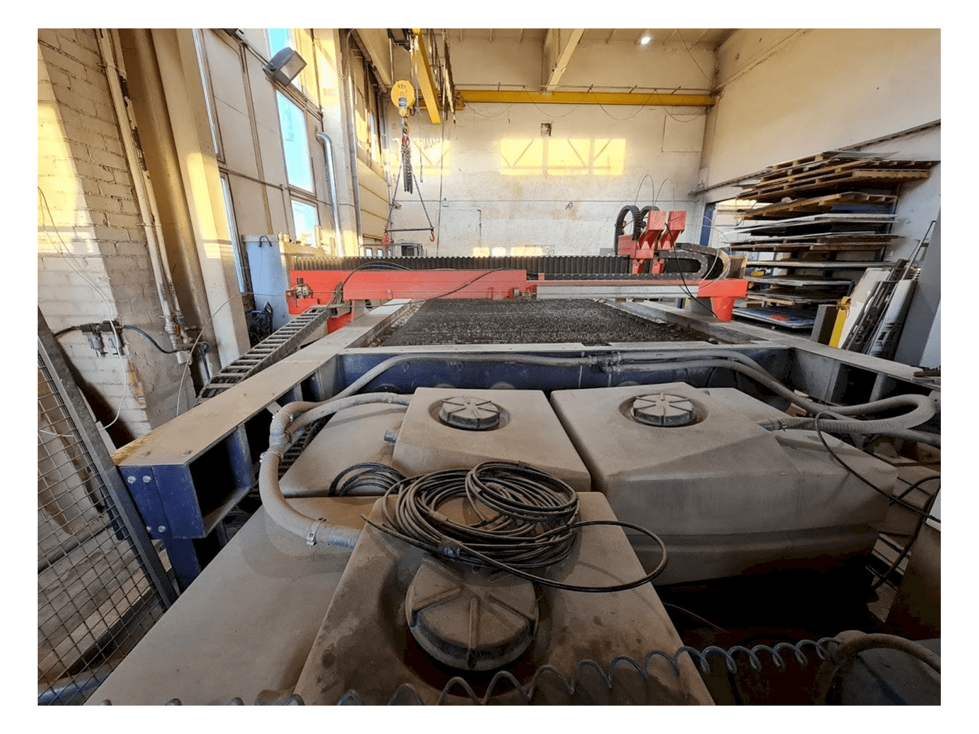 Vista frontal de la máquina Bystronic ByJet Classic L 6030