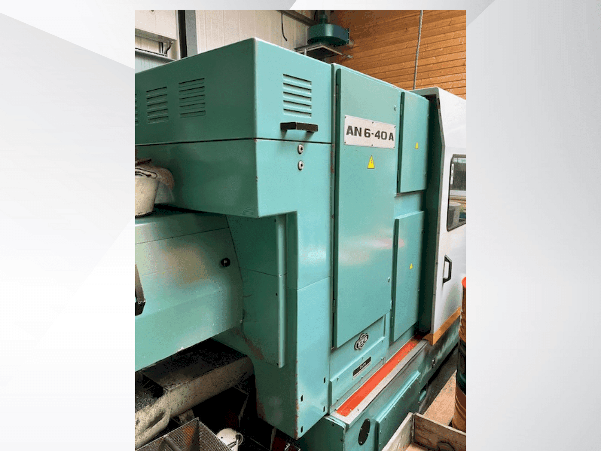 Vista frontal de la máquina ZPS AN6-40 A