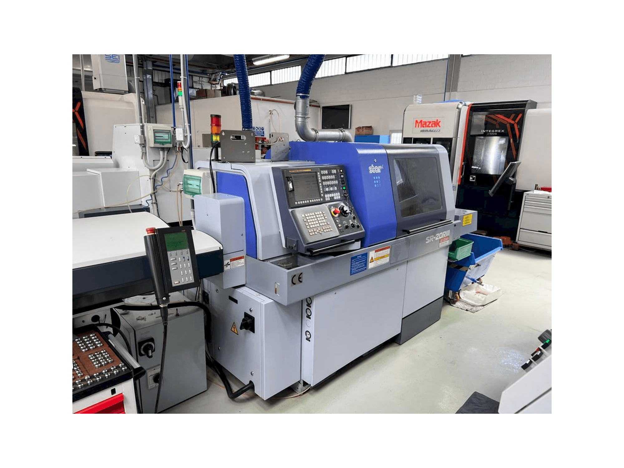 Vista frontal de la máquina Star SR-20RIII