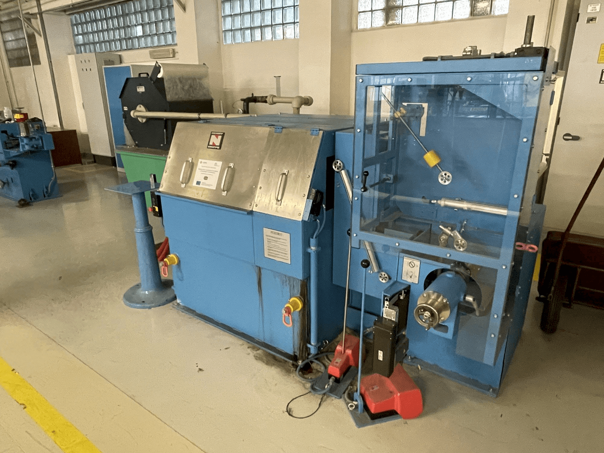 Vista frontal de la máquina Niehoff SG 5.1.G.E.