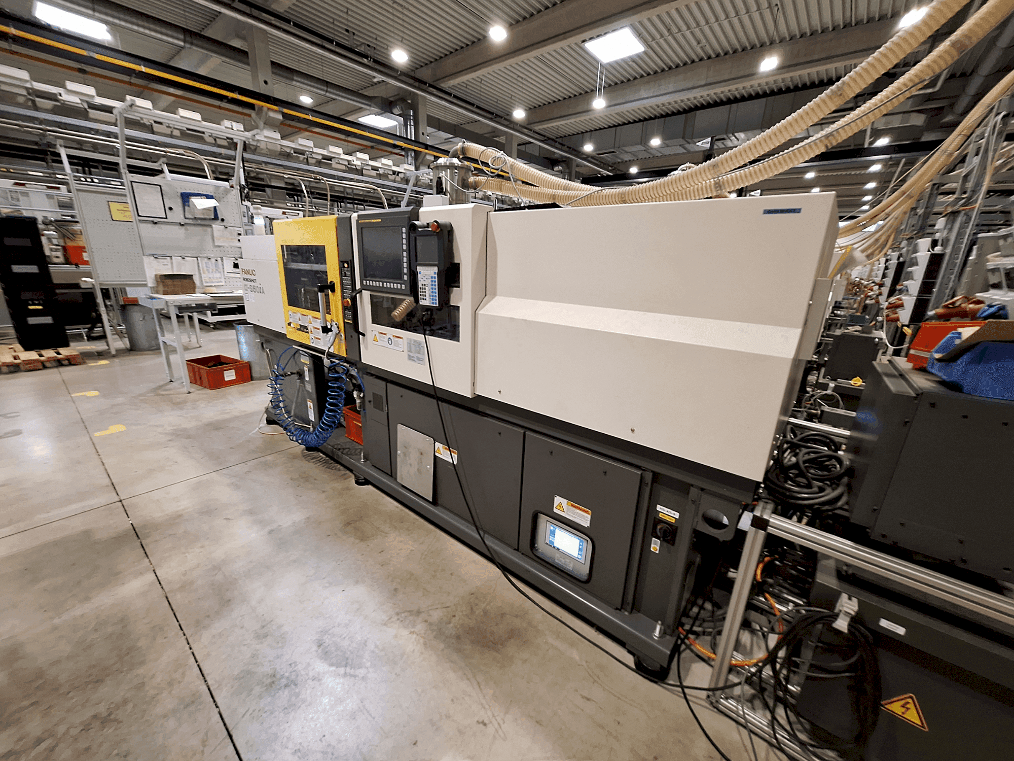 Vista frontal de la máquina FANUC Roboshot S50iA