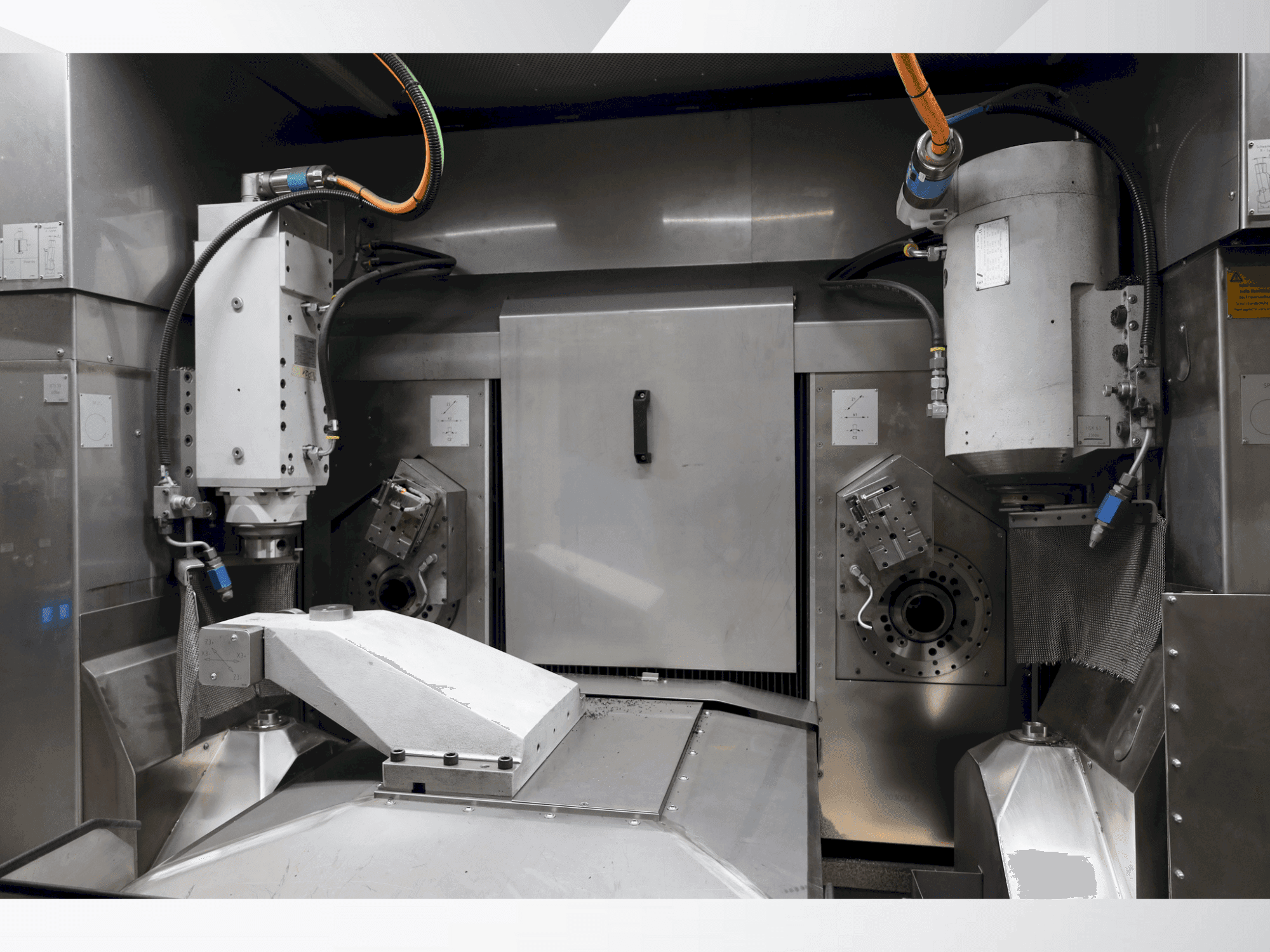 Espacio de trabajo de la máquina PROFILATOR DV370-HL-05