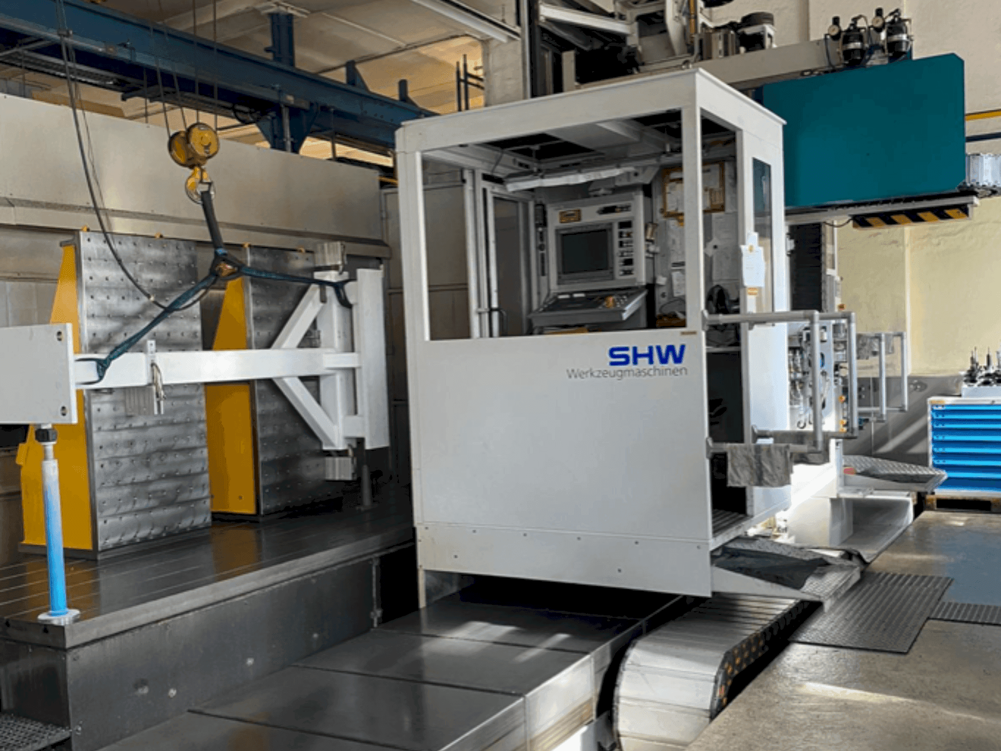 Vista frontal de la máquina SHW Powerspeed 5