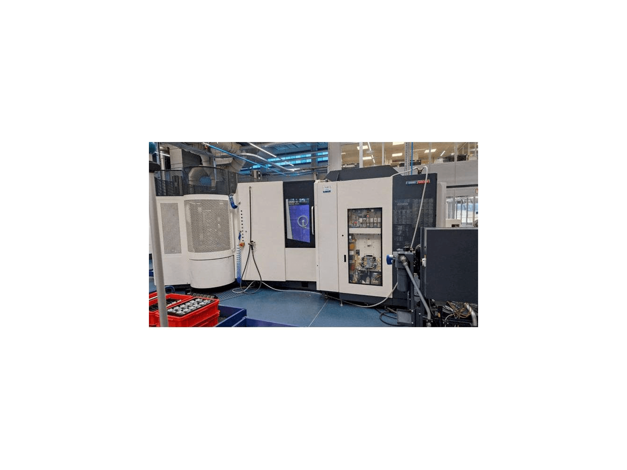 Vista frontal de la máquina DMG DECKEL MAHO DMC 60H Linear