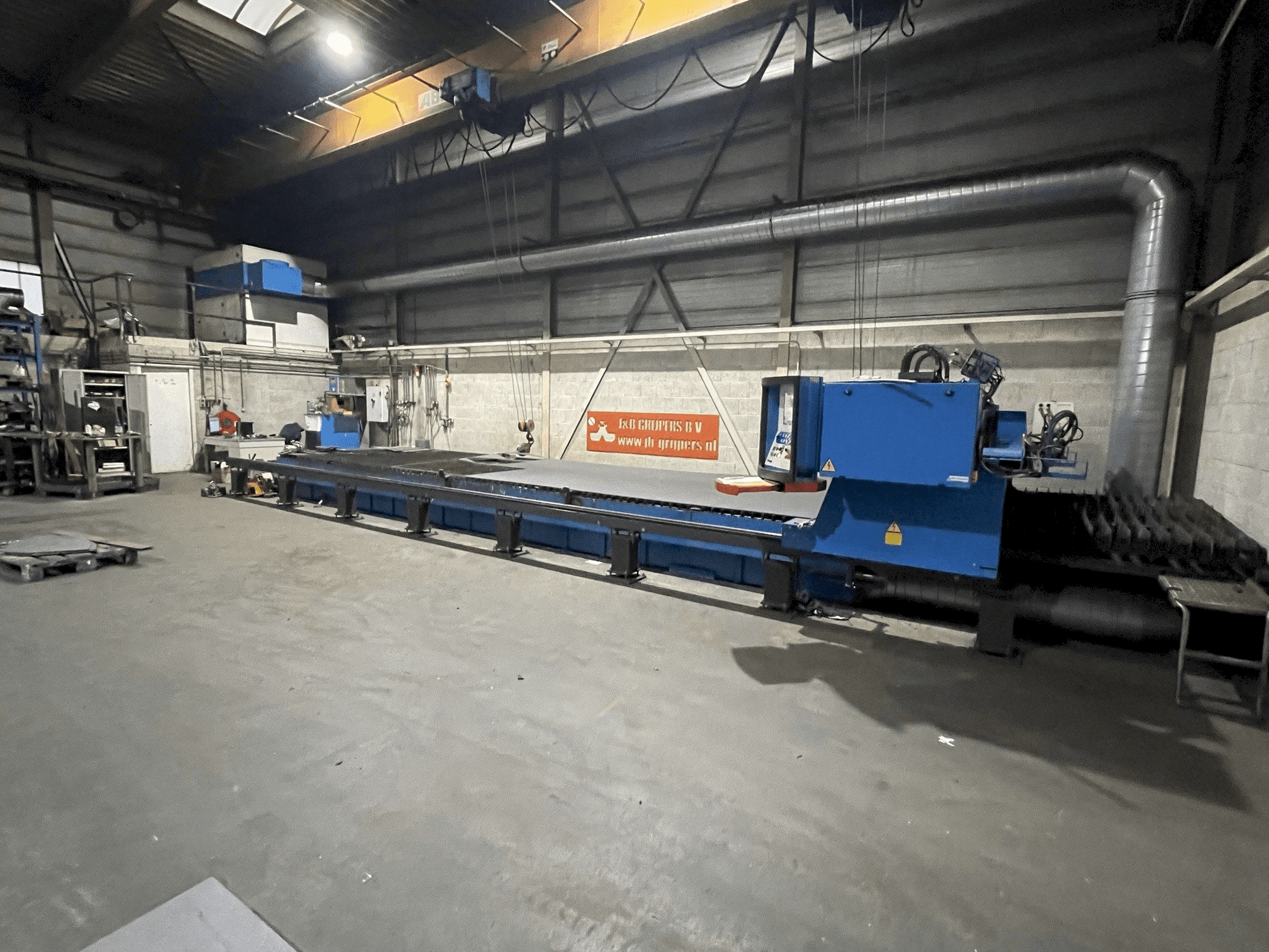 Vista frontal de la máquina SAF Air liquide Oxytome 25HPC