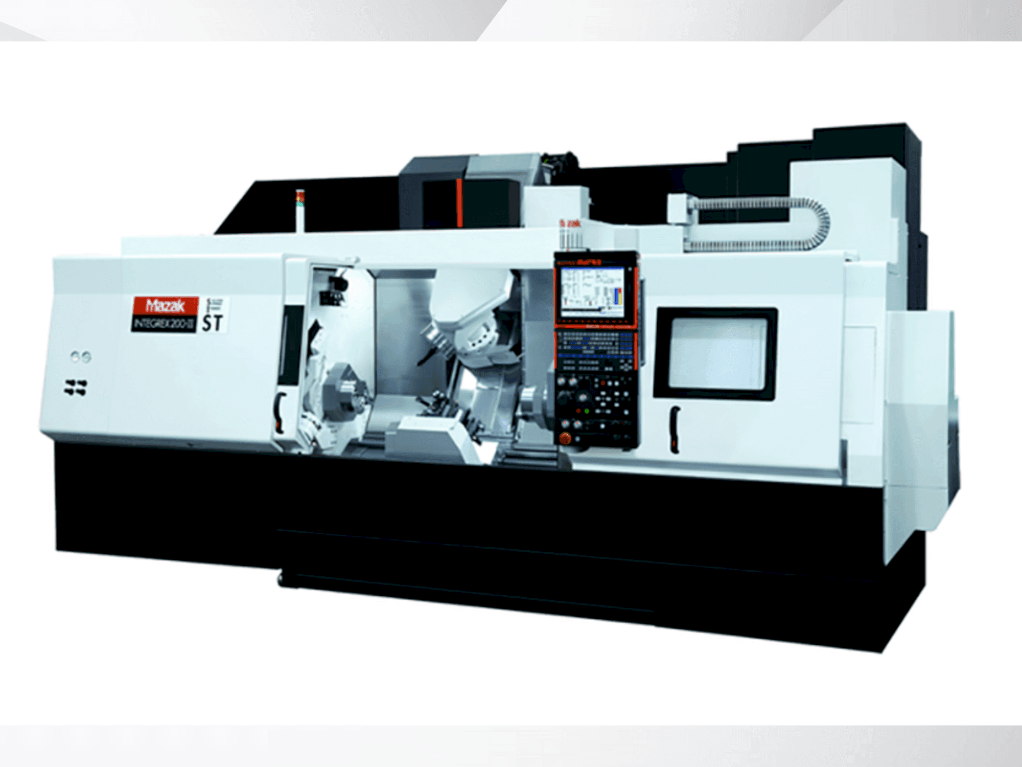 Vista frontal de la máquina Mazak Integrex 200 IV ST
