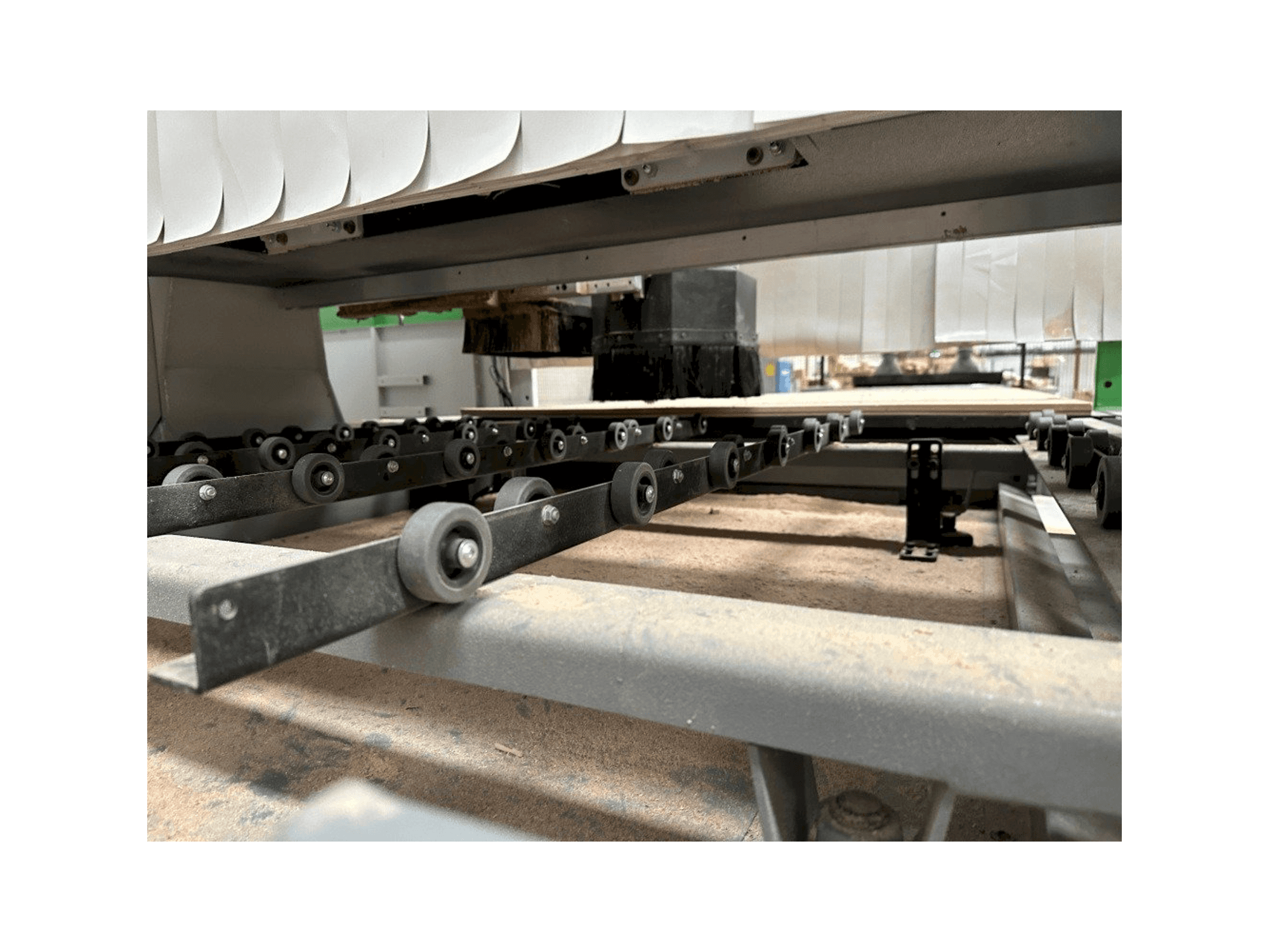 Espacio de trabajo de la máquina BIESSE