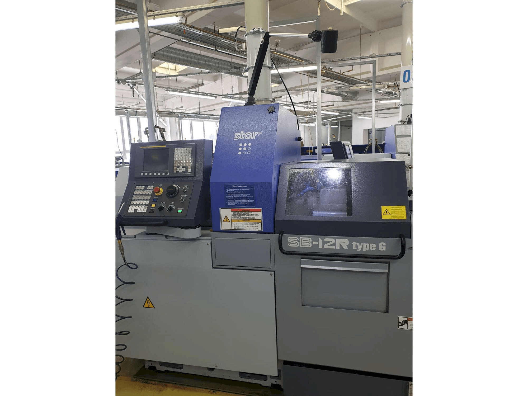 Vista frontal de la máquina Star SB12 RG