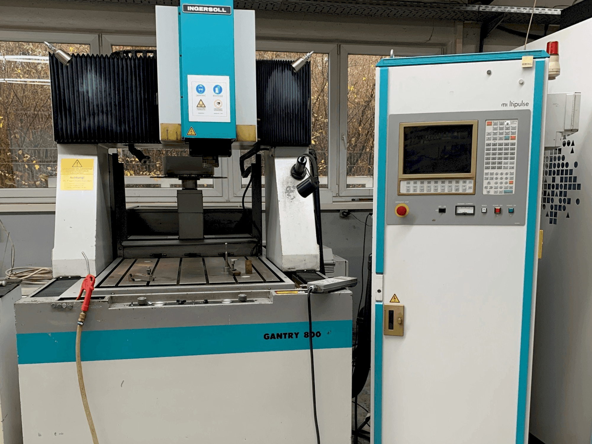 Vista frontal de la máquina OPS INGERSOLL Ingersoll Gantry 800