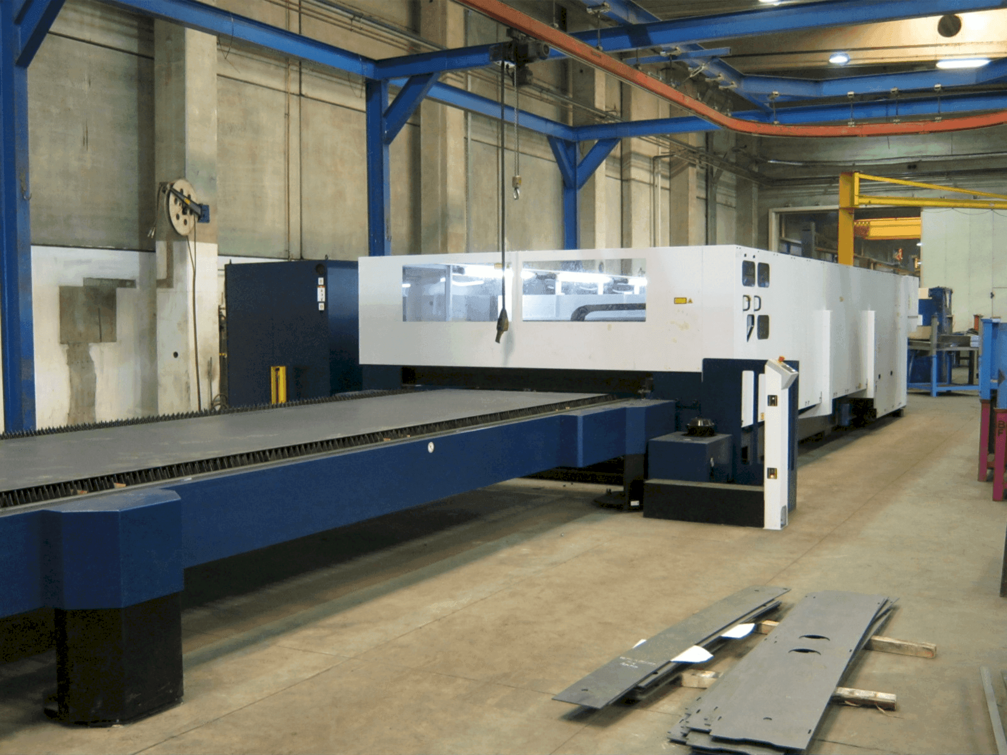 Vista frontal de la máquina TRUMPF TruLaser 3060