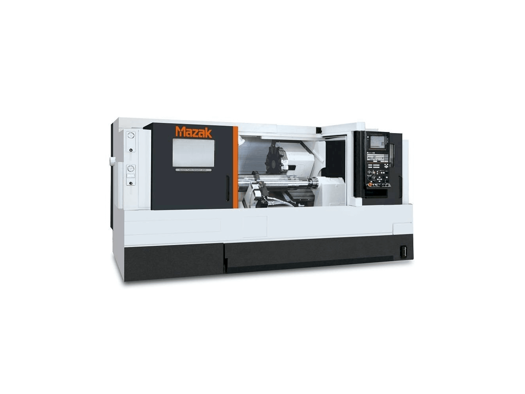 Vista frontal de la máquina Mazak QUICK TURN SMART 350M
