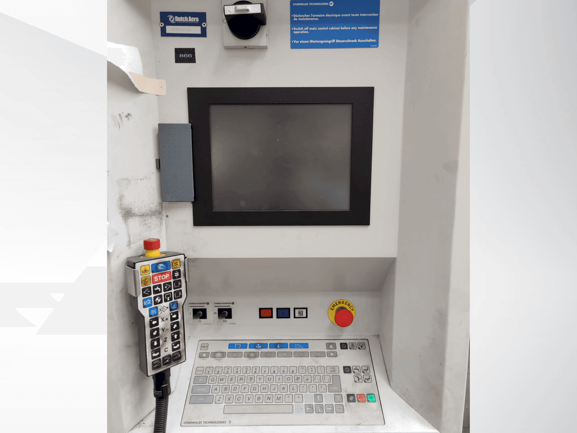 Unidad de control de la máquina CHARMILLES ROBOFORM 55P