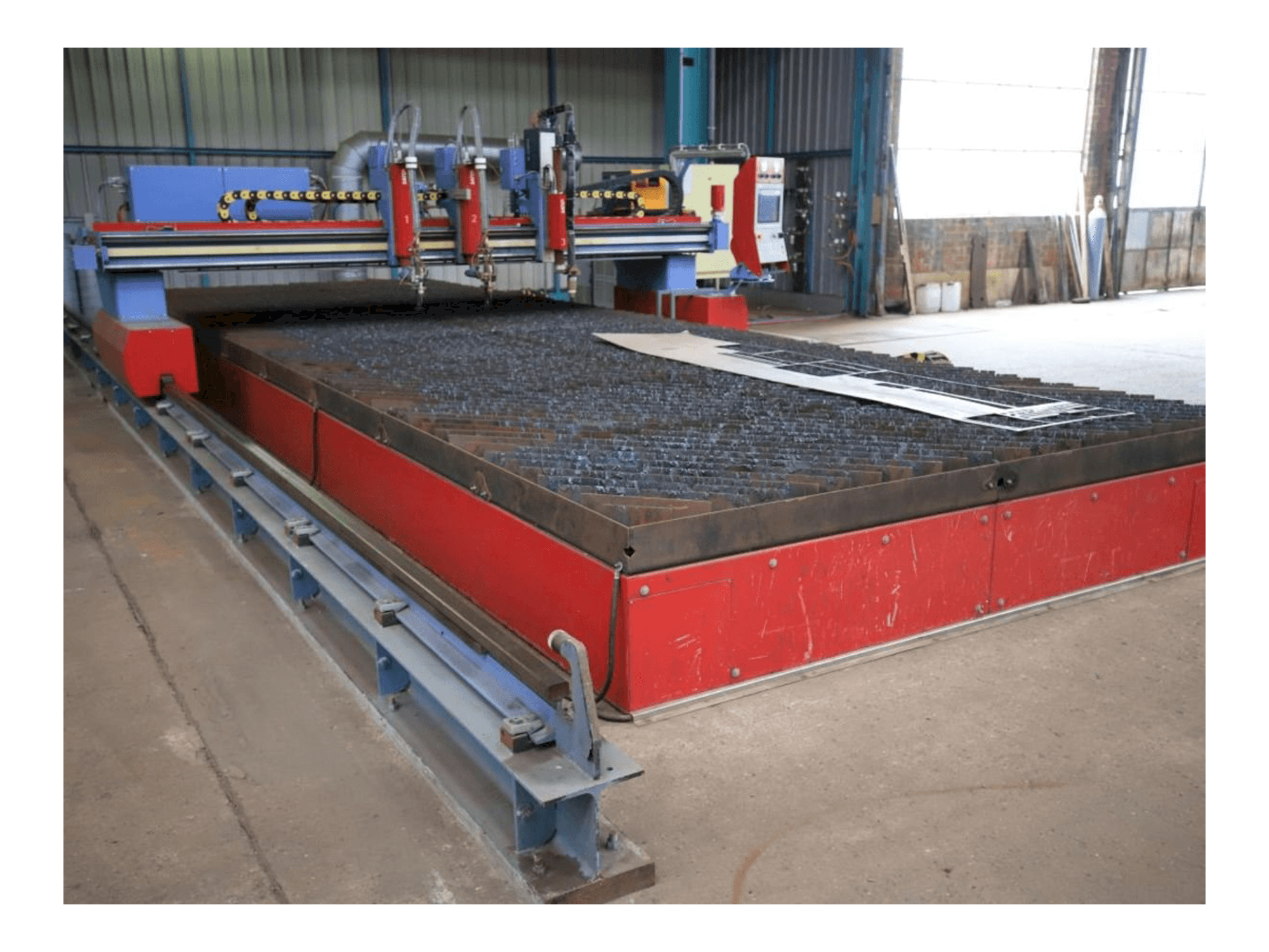 Vista frontal de la máquina SATO LS 3500